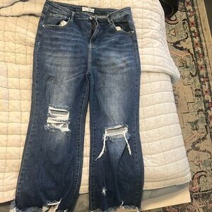 Risen Jeans cropped mom 1xl